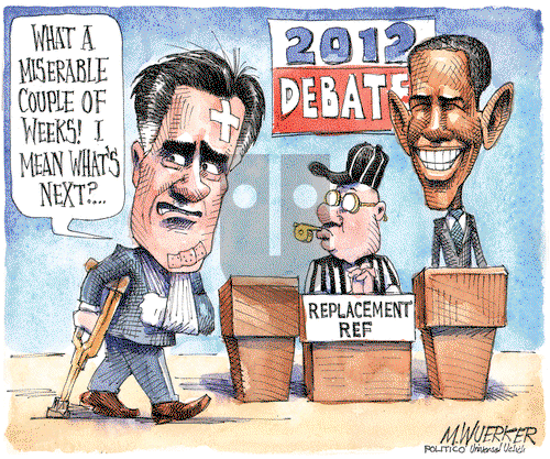 Matt Wuerker - Monday October 1, 2012 Comic Strip