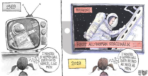 Matt Davies on Sunday October 20, 2019 Comic Strip