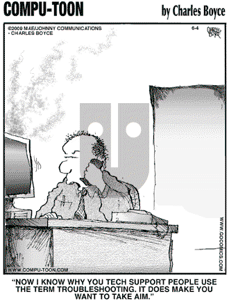 Compu-toon on Thursday June 4, 2009 Comic Strip