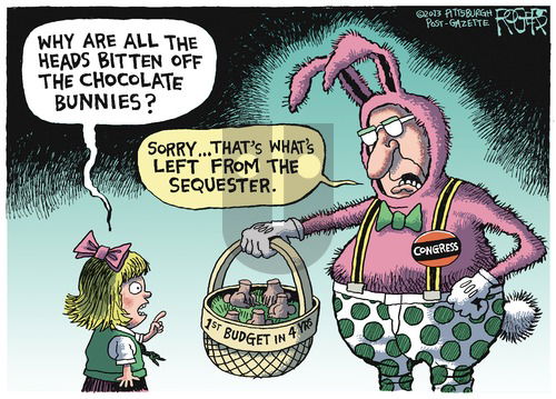 Rob Rogers on Sunday March 31, 2013 Comic Strip