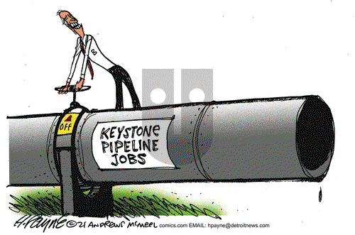 Henry Payne on Thursday January 28, 2021 Comic Strip