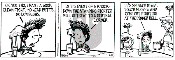 Grand Avenue on Tuesday April 17, 2007 Comic Strip