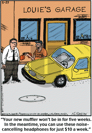 Close to Home on Thursday May 29, 2025 Comic Strip