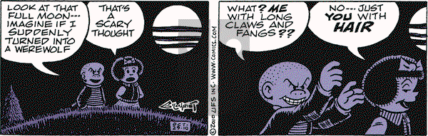 Nancy on Friday October 29, 2010 Comic Strip