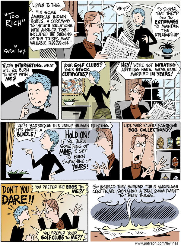 Lay Lines - Monday November 20, 2023 Comic Strip