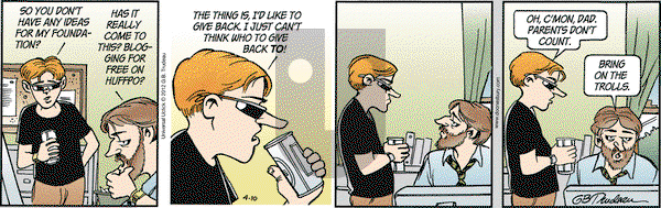 Doonesbury - Tuesday April 10, 2012 Comic Strip
