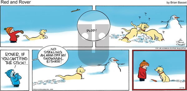 Red and Rover - Sunday February 16, 2025 Comic Strip