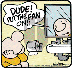 Ziggy on Saturday October 9, 2021 Comic Strip