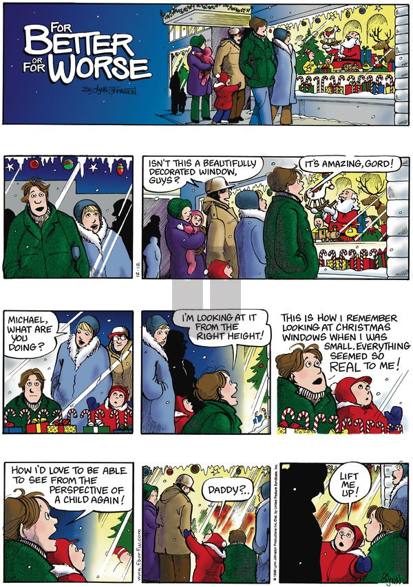 For Better or For Worse on Sunday December 12, 1999 Comic Strip
