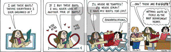 Cathy Classics - Friday November 13, 2009 Comic Strip