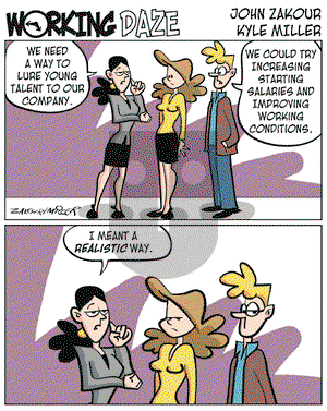 Working Daze on Monday July 31, 2006 Comic Strip