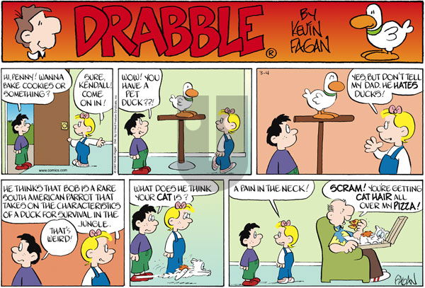 Drabble on Sunday March 4, 2007 Comic Strip