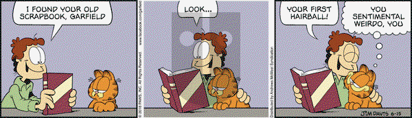 Garfield on Friday June 15, 2018 Comic Strip