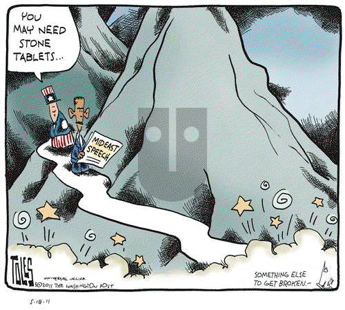 Tom Toles on Wednesday May 18, 2011 Comic Strip