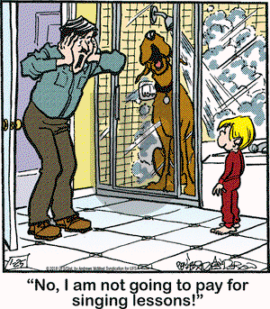 Marmaduke on Thursday January 25, 2018 Comic Strip