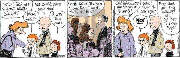 Cul de Sac on Tuesday December 23, 2008 Comic Strip