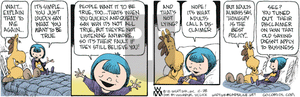 Non Sequitur on Wednesday November 28, 2012 Comic Strip