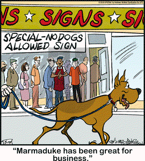 Marmaduke - Monday May 14, 2018 Comic Strip