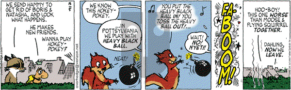 Over the Hedge on Thursday August 5, 2010 Comic Strip