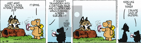 Over the Hedge on Tuesday June 6, 2017 Comic Strip