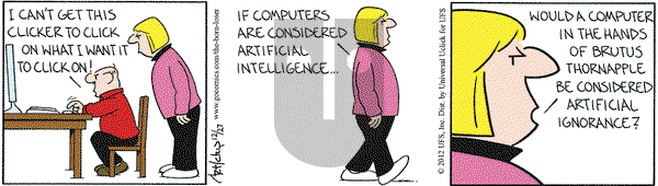 The Born Loser on Thursday December 27, 2012 Comic Strip