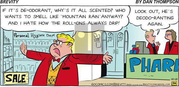 Brevity on Sunday December 13, 2015 Comic Strip