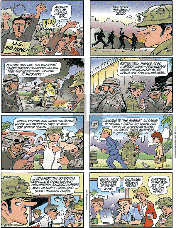Doonesbury - Sunday December 7, 2003 Comic Strip