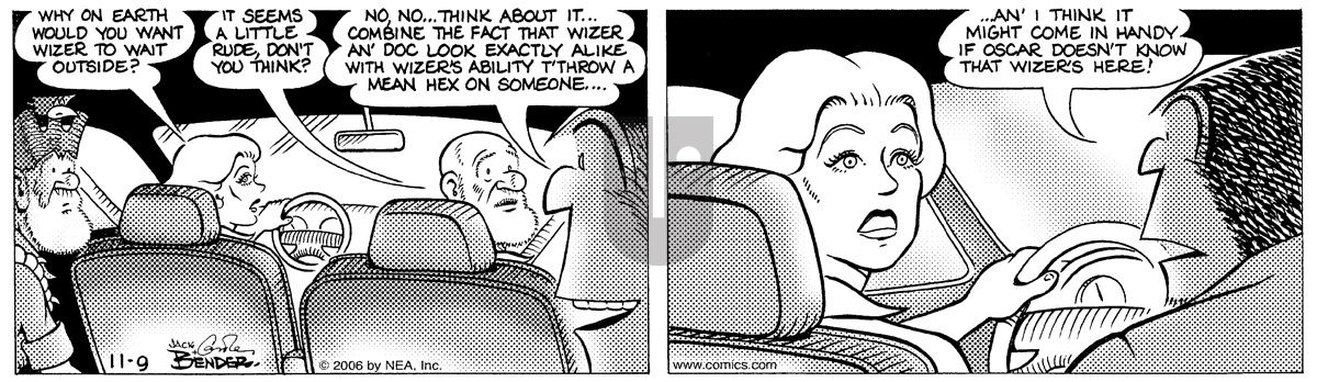 Alley Oop - Thursday November 9, 2006 Comic Strip