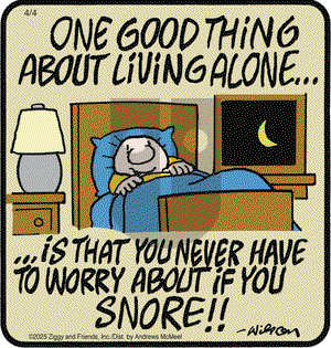 Ziggy on Friday April 4, 2025 Comic Strip
