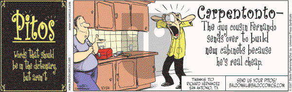 Baldo - Wednesday October 24, 2007 Comic Strip