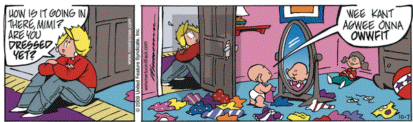Rose is Rose on Wednesday October 7, 2009 Comic Strip