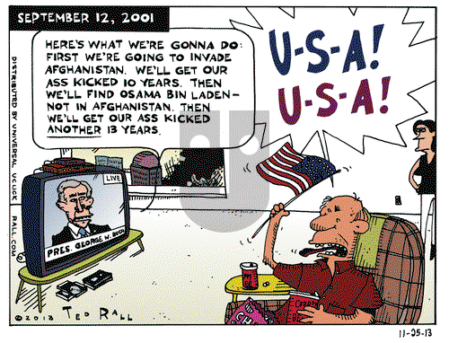 Ted Rall on Monday November 25, 2013 Comic Strip