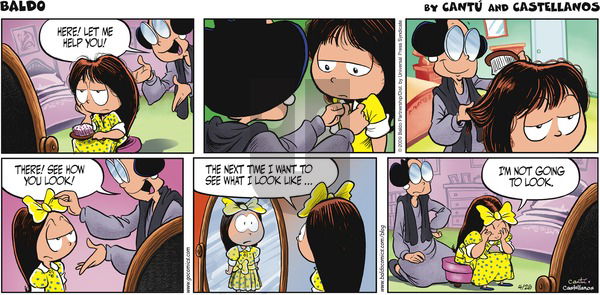 Baldo on Sunday April 26, 2009 Comic Strip