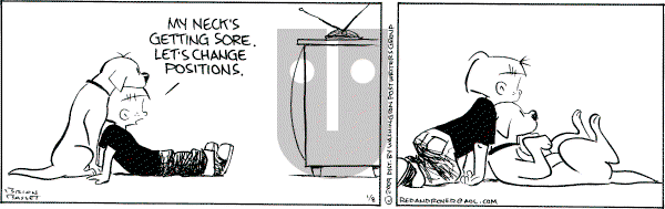 Red and Rover on Thursday January 8, 2009 Comic Strip