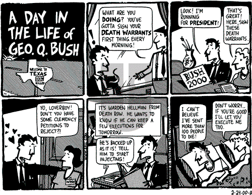 Ted Rall on Saturday February 26, 2000 Comic Strip
