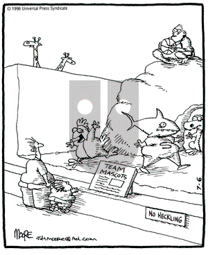 In the Bleachers on Saturday July 6, 1996 Comic Strip