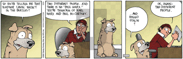 Get Fuzzy on Saturday March 24, 2007 Comic Strip