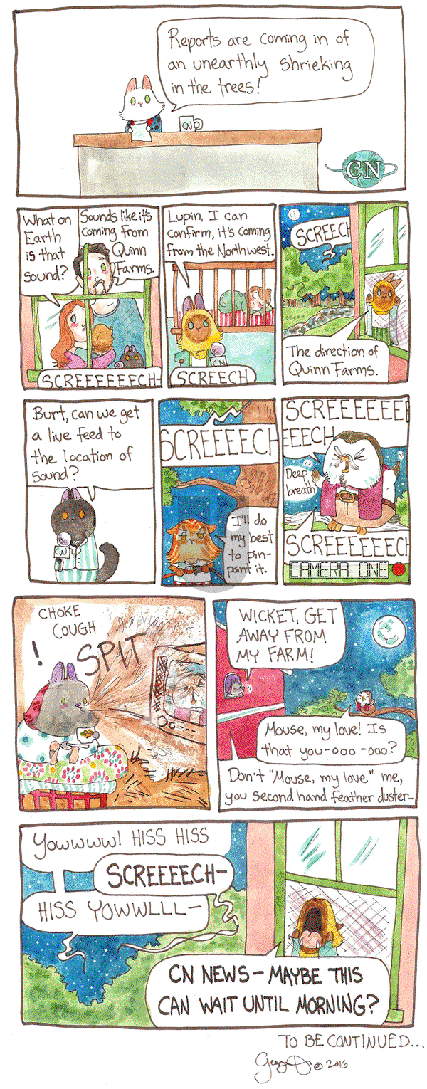 Breaking Cat News - Monday June 20, 2016 Comic Strip
