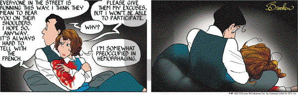 9 Chickweed Lane on Saturday January 31, 2015 Comic Strip