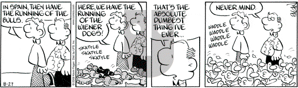 Drabble on Wednesday August 27, 2008 Comic Strip