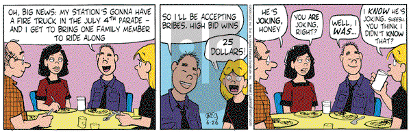 Luann on Monday January 15, 2007 Comic Strip