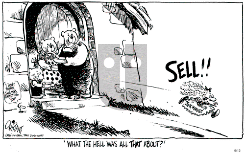 Pat Oliphant on Friday September 12, 1986 Comic Strip