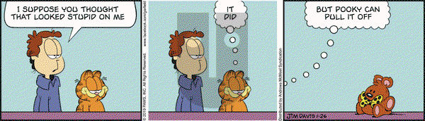 Garfield on Saturday January 26, 2019 Comic Strip