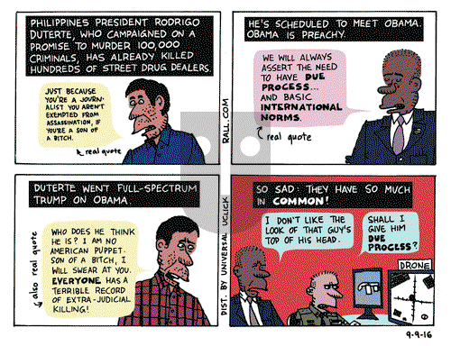 Ted Rall on Friday September 9, 2016 Comic Strip