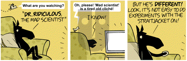 Dark Side of the Horse on Friday February 17, 2012 Comic Strip