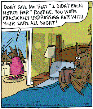 The Argyle Sweater on Wednesday April 10, 2019 Comic Strip