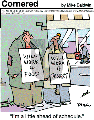 Cornered - Thursday October 16, 2008 Comic Strip