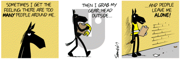 Dark Side of the Horse on Sunday March 15, 2020 Comic Strip