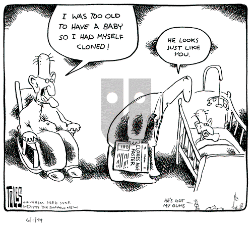 Tom Toles on Tuesday June 1, 1999 Comic Strip