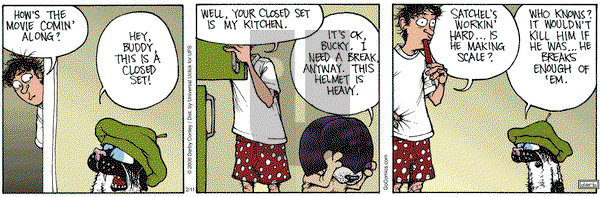 Get Fuzzy on Tuesday February 11, 2014 Comic Strip